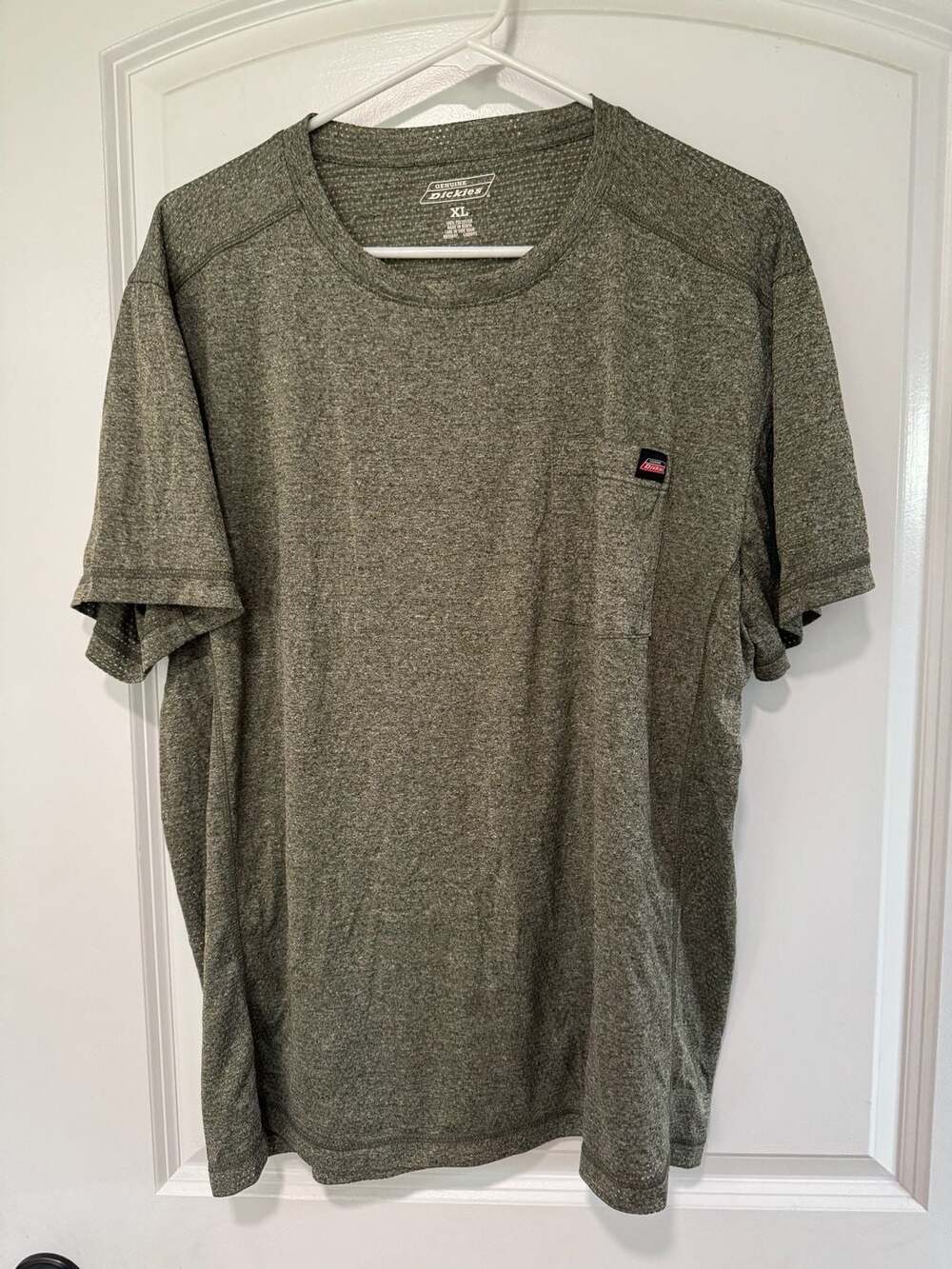 Dickies Cooling Tee Heather Olive Pocket T Shirt Workwear Gorpcore Men’s XL